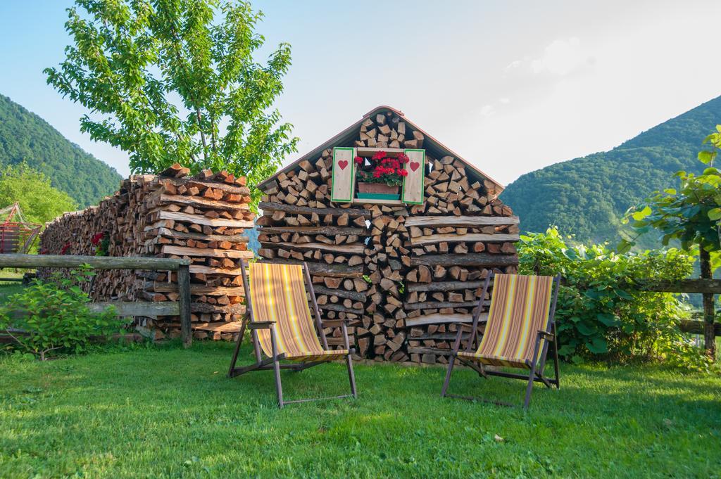 Вилла Tourist Farm Pri Kafolu Толмин Экстерьер фото