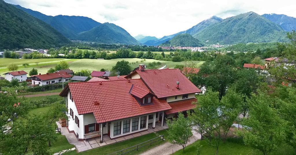 Вилла Tourist Farm Pri Kafolu Толмин Экстерьер фото